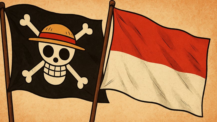 Ketika Jolly Roger Bertemu Sang Merah Putih: Protes Visual yang Berlayar Menuju HUT RI