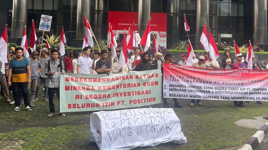 Gabungan Masyarakat Sipil Desak KPK dan ESDM Tindak Tegas PT Position di Halmahera Timur