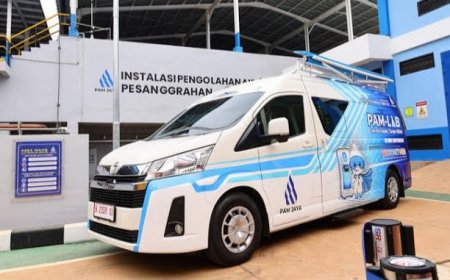 PAM Jaya Hadirkan Mobil Lab untuk Uji Kualitas Air