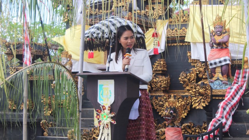 Wamenpar Ni Luh Puspa Tutup Mahasabha XIV KMHDI di Lampung Timur, Tekankan Peran Strategis Mahasiswa Hindu