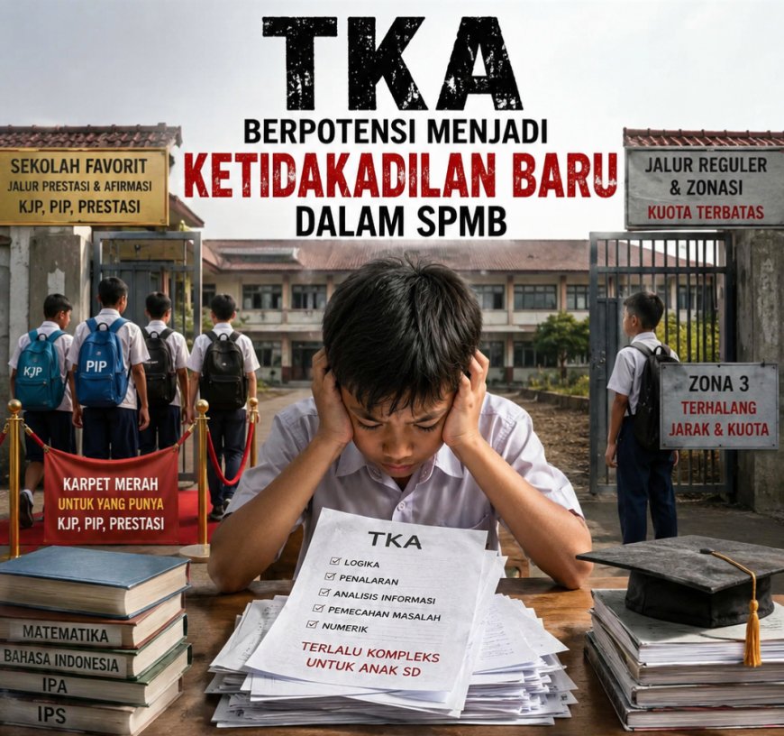 TKA Berpotensi Menjadi Ketidakadilan Baru dalam SPMB